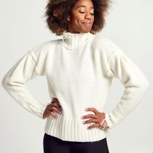 NSF Kori Turtleneck Ivory Sweater